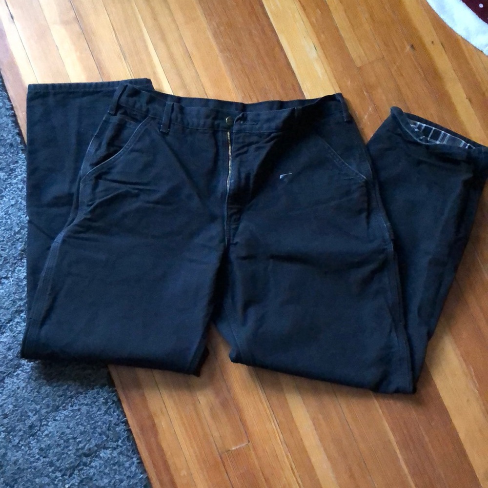 carhartt flannel lined pants